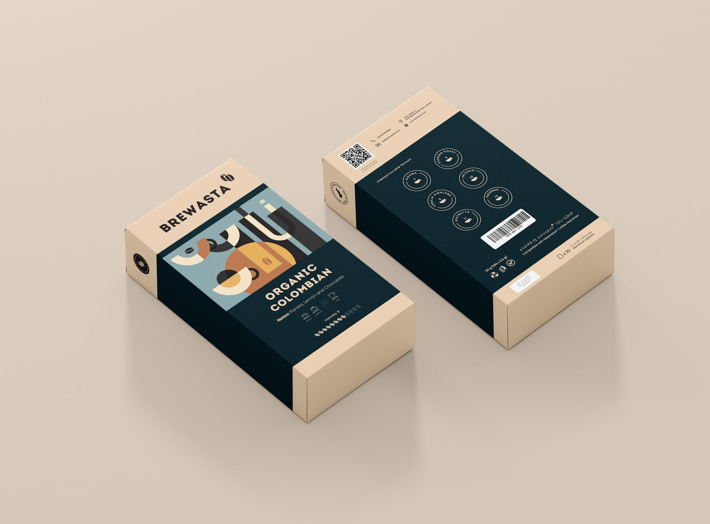 Organic Colombian - Nespresso Compatible Coffee Capsules