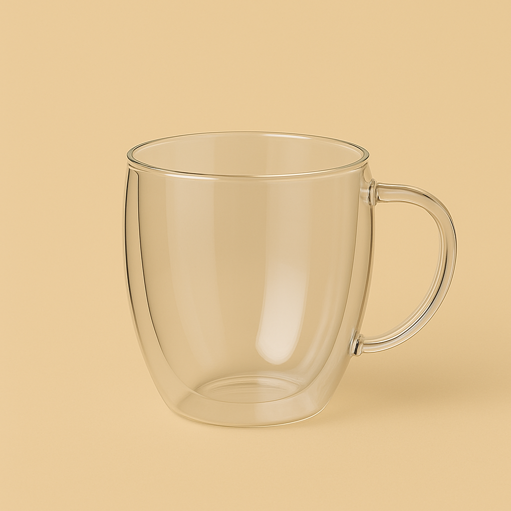 Double Wall Glass Mug