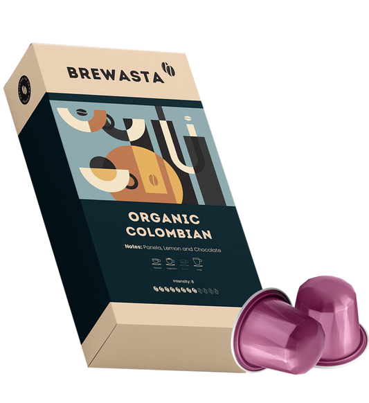 Organic Colombian - Nespresso Compatible Coffee Capsules
