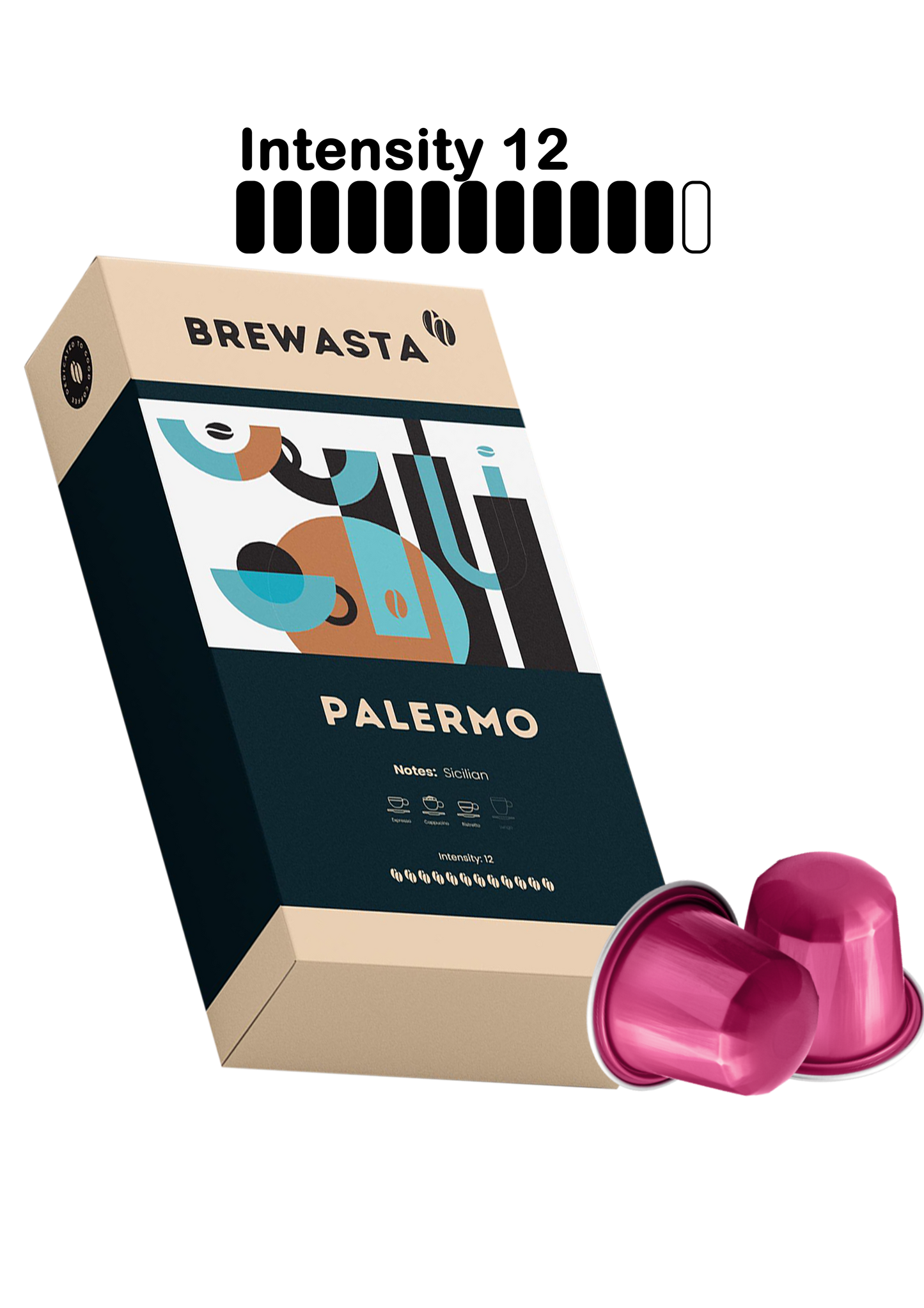 Palermo Nespresso Compatible Coffee Pods Bundle - Buy 10 get 2 free