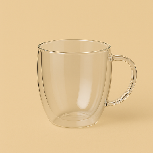 Double Wall Glass Mug